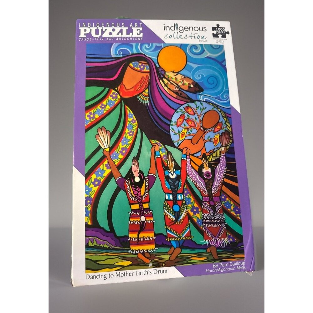 New Indigenous Art Puzzle Dancing To Mother Earth’s Drum